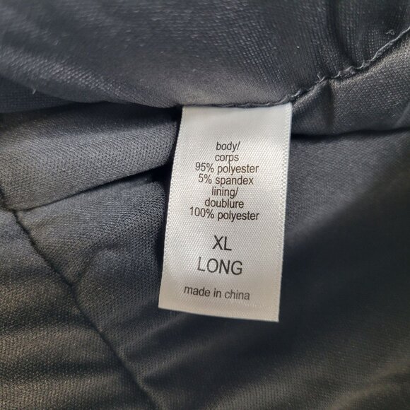 Maurices Women's XL Long Pants High Rise Wide Leg Black Sequins Lined - Picture 7 of 7